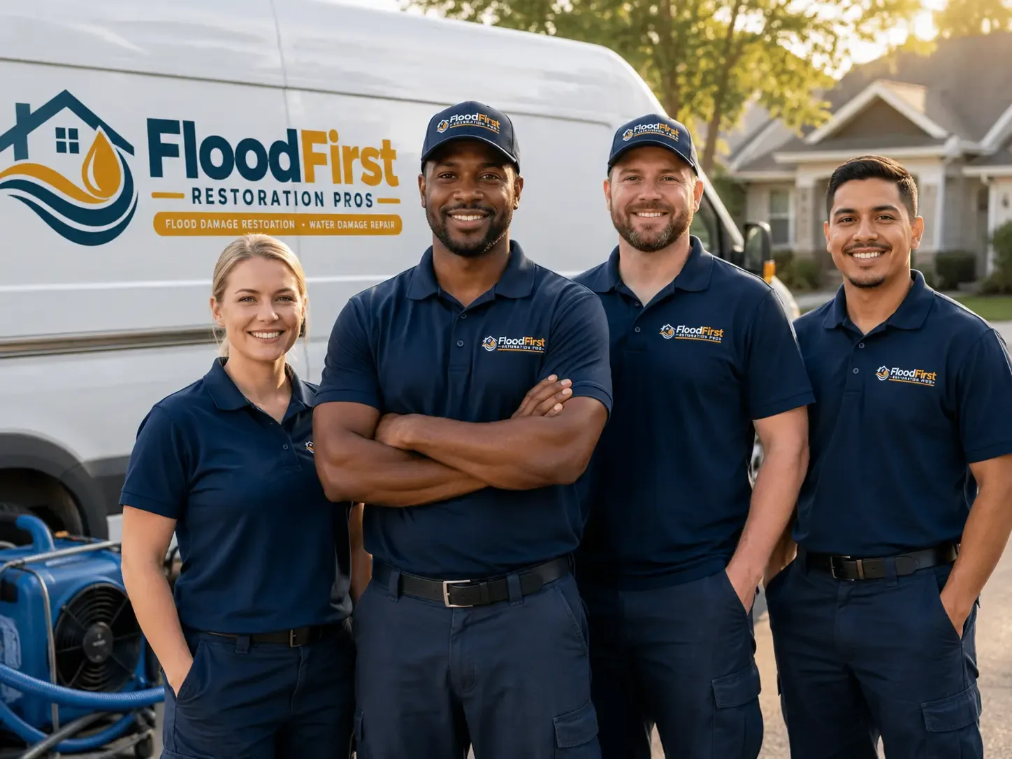 Flood Damage Restoration company in Nachusa, IL